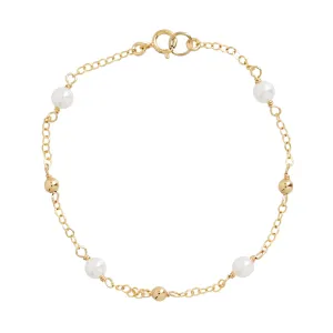 Pearl & Sphere Bracelet