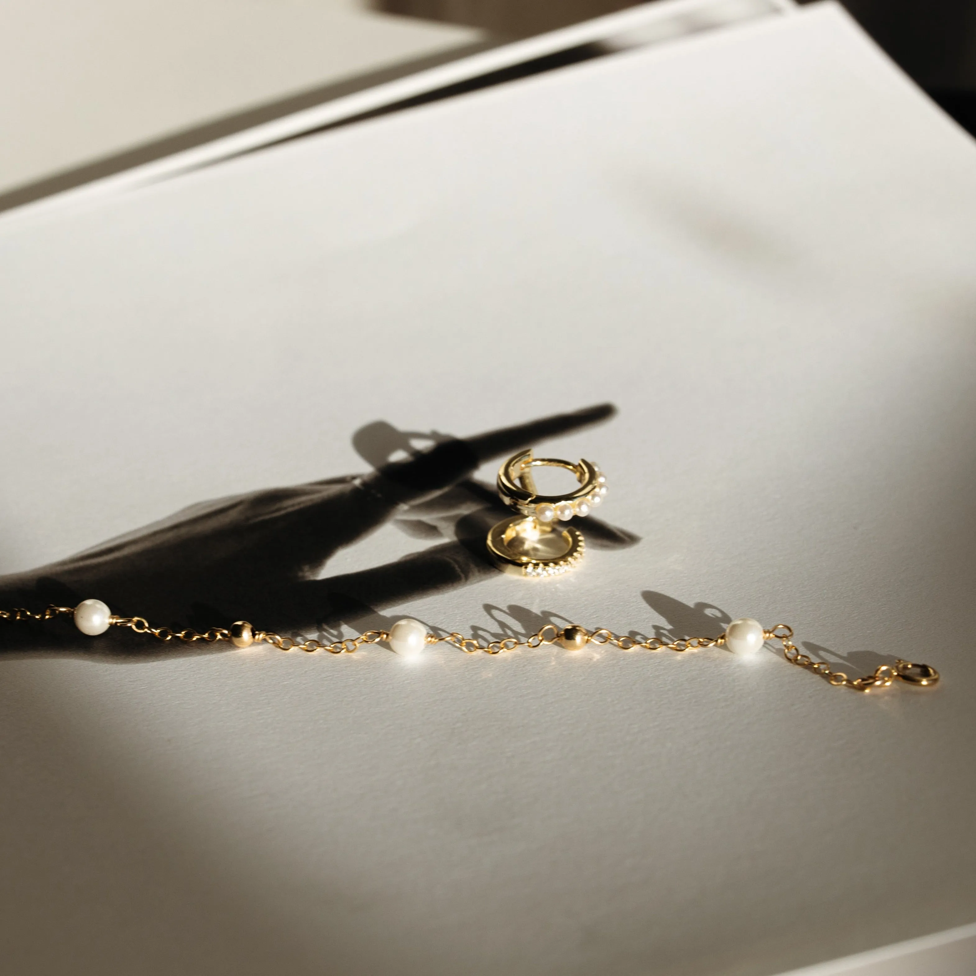 Pearl & Sphere Bracelet