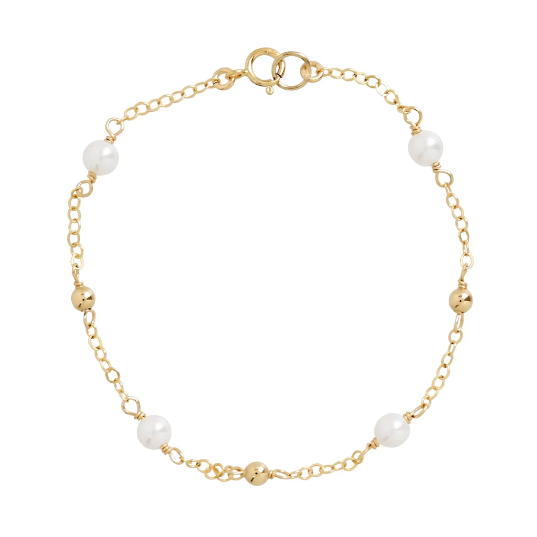 Pearl & Sphere Bracelet
