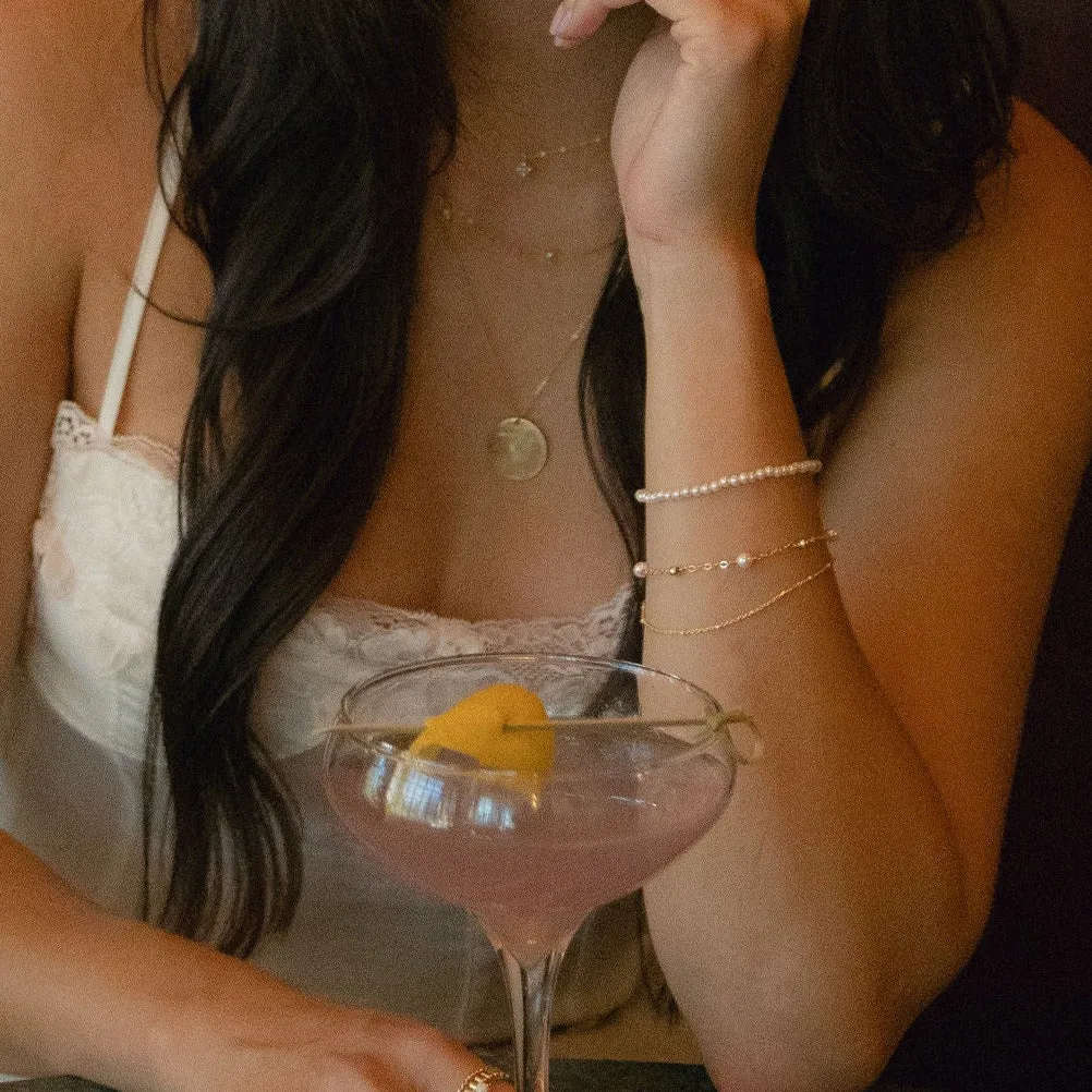Pearl & Sphere Bracelet