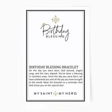 Pearl Birthday Blessing Silver Bracelets