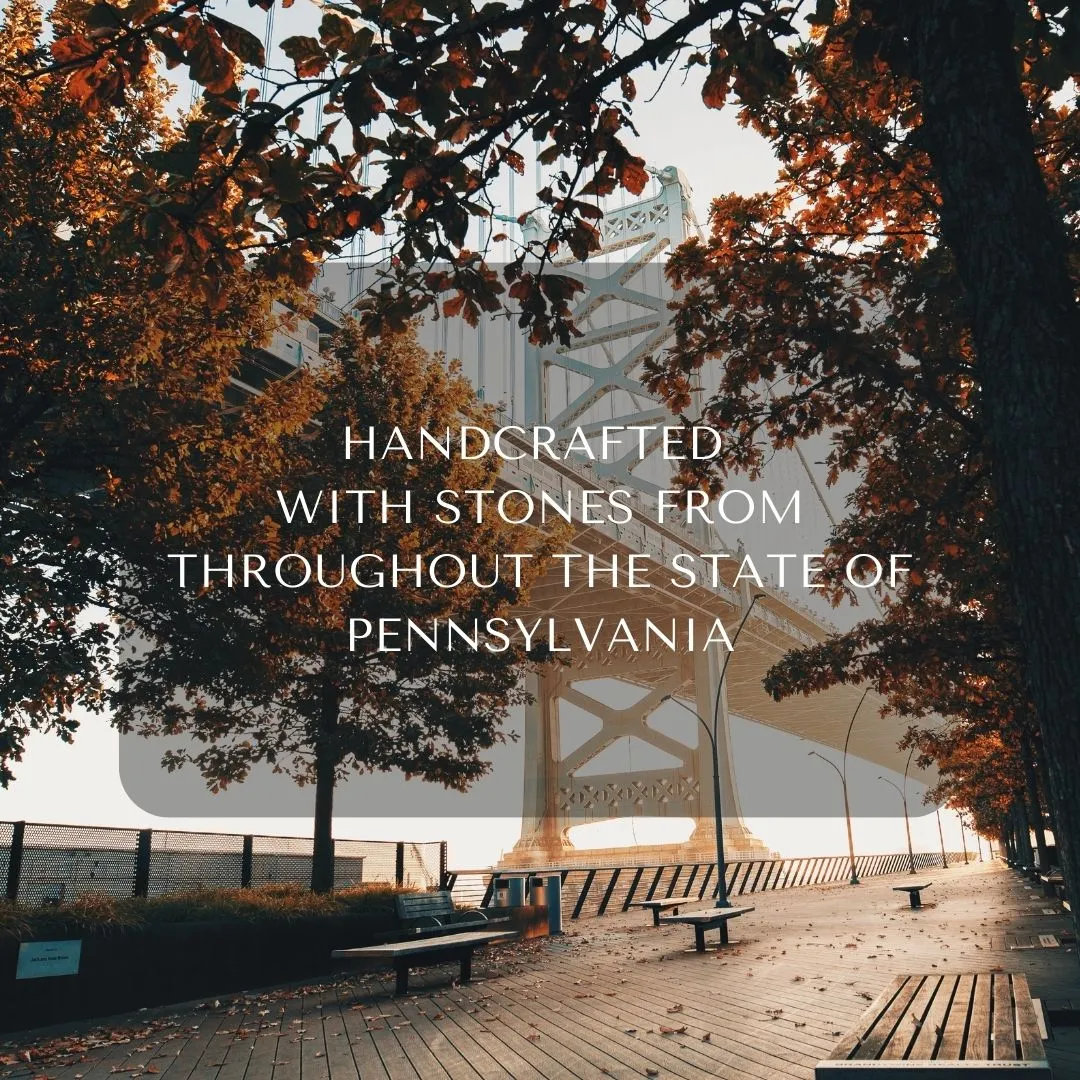 Pennsylvania Stones   Crystal Glass