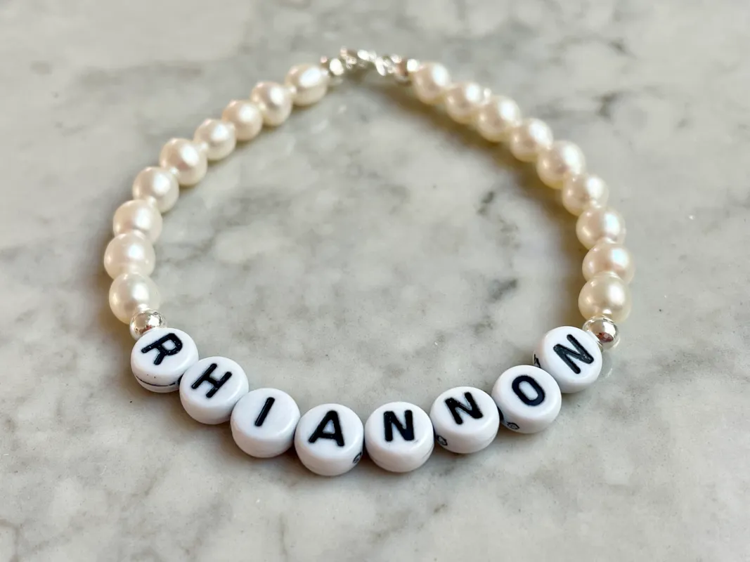 Personalised Alphabet Bracelet