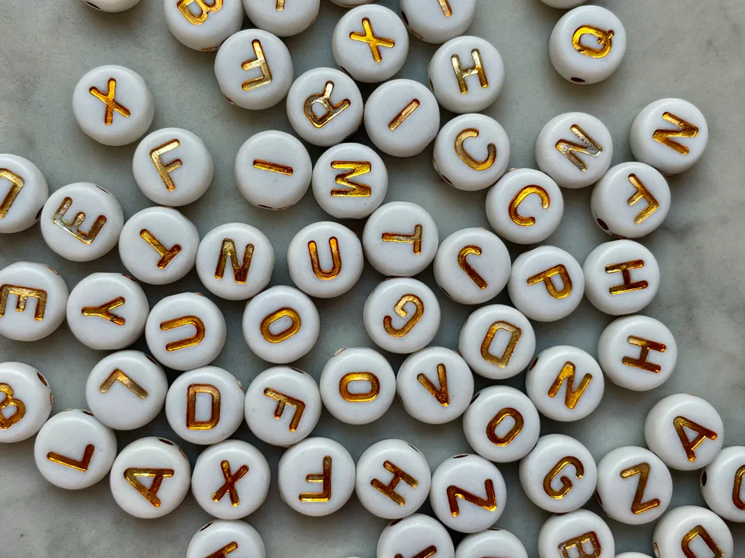 Personalised Alphabet Bracelet