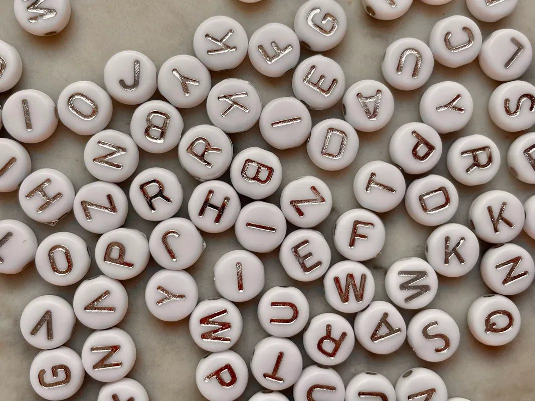Personalised Alphabet Bracelet