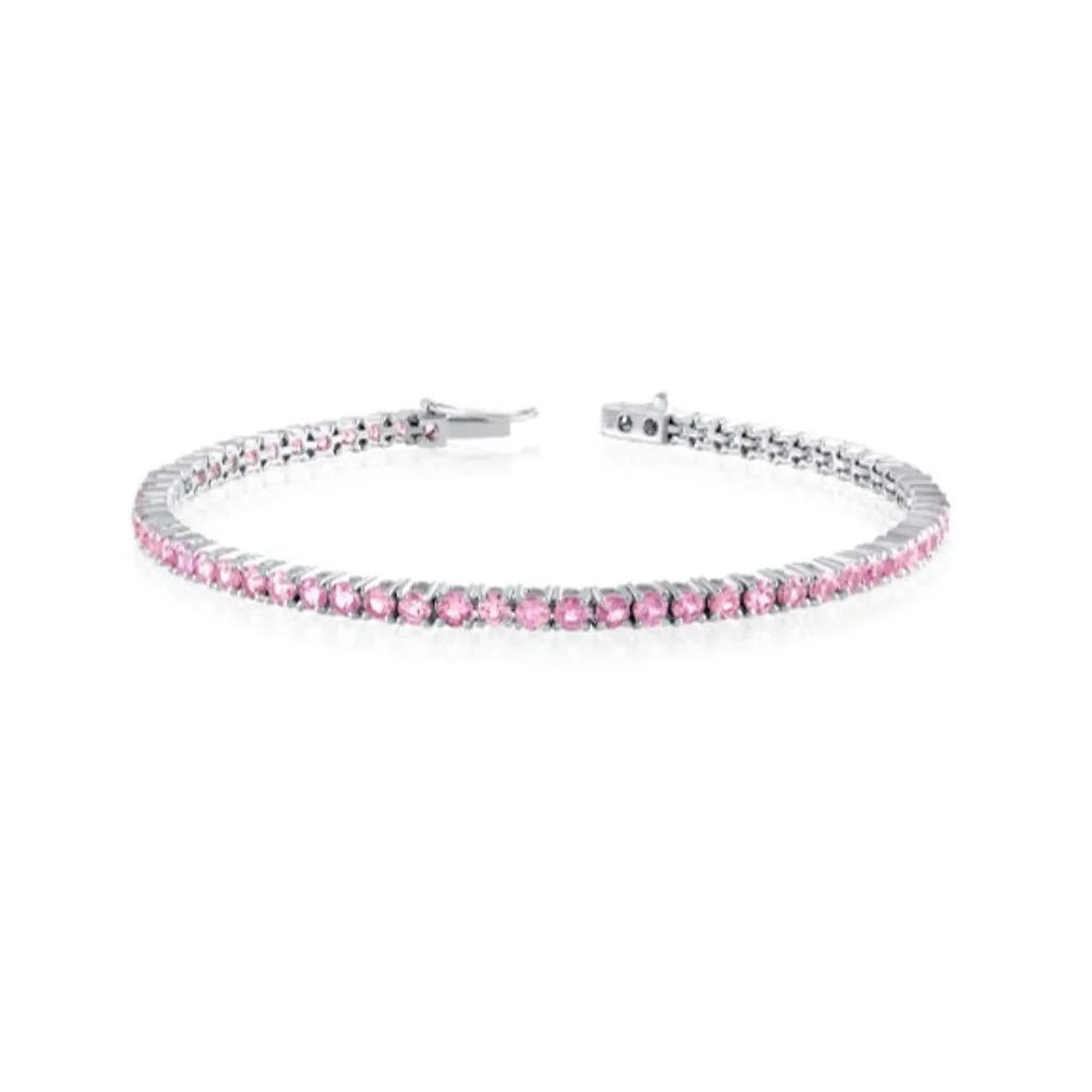 Pink Sapphire Bracelet /2.5