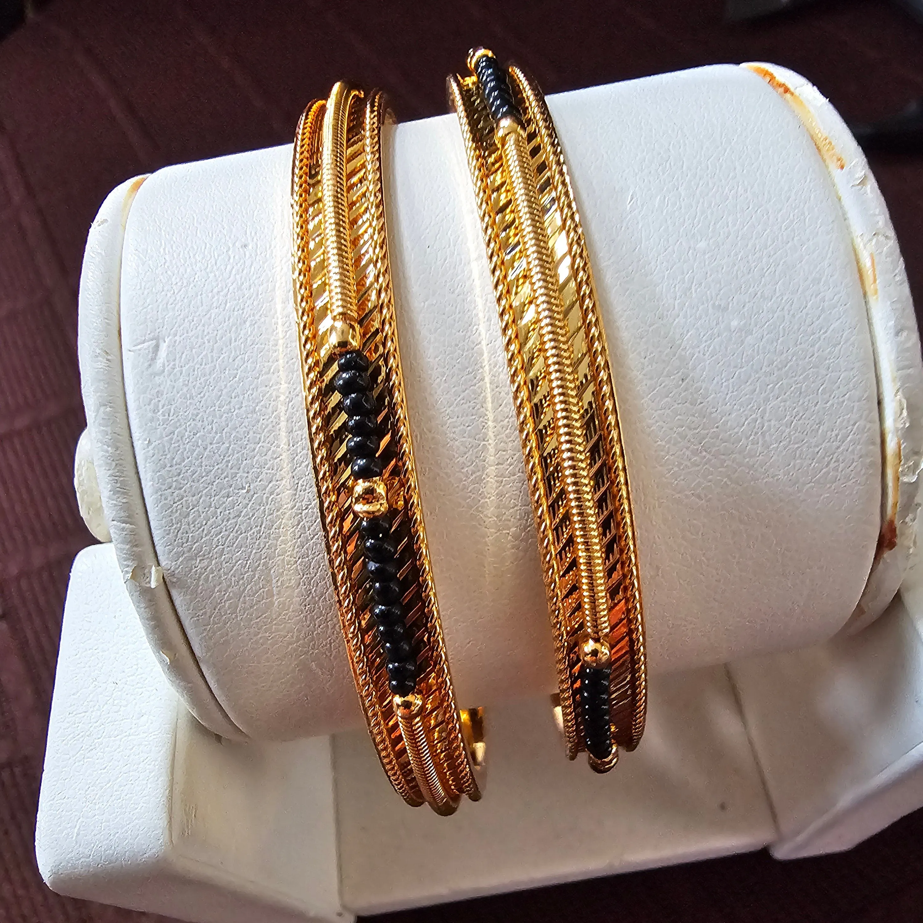Plain Gold Plate bangles
