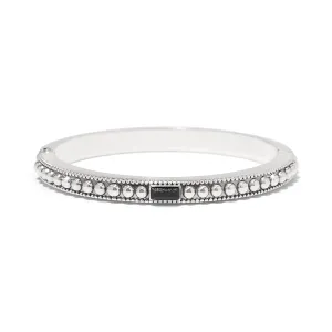 Pretty Tough Gem Hinged Bangle - JF021E