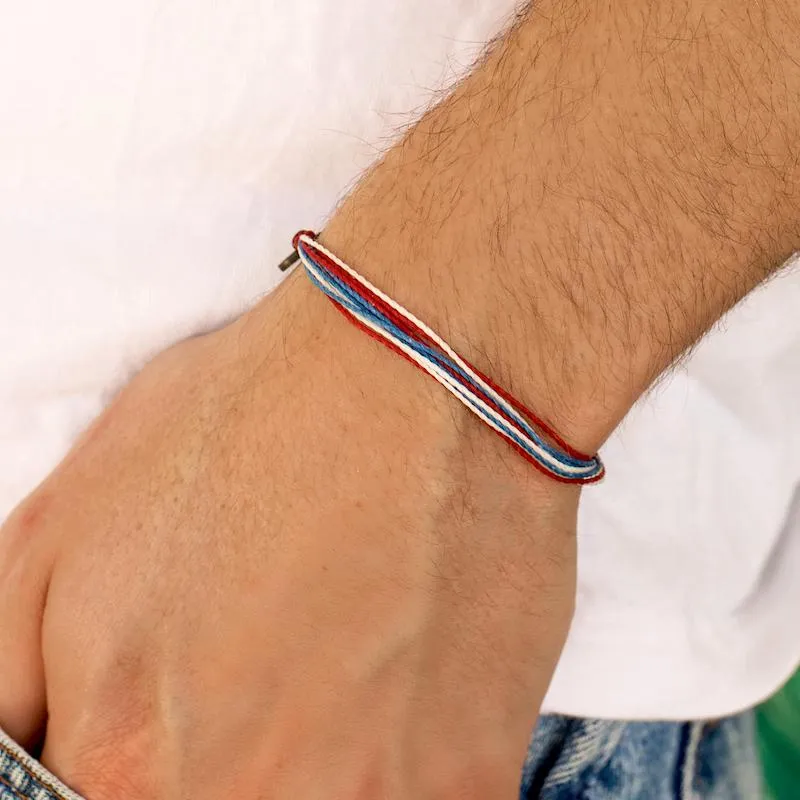 Red White Blue Bracelet