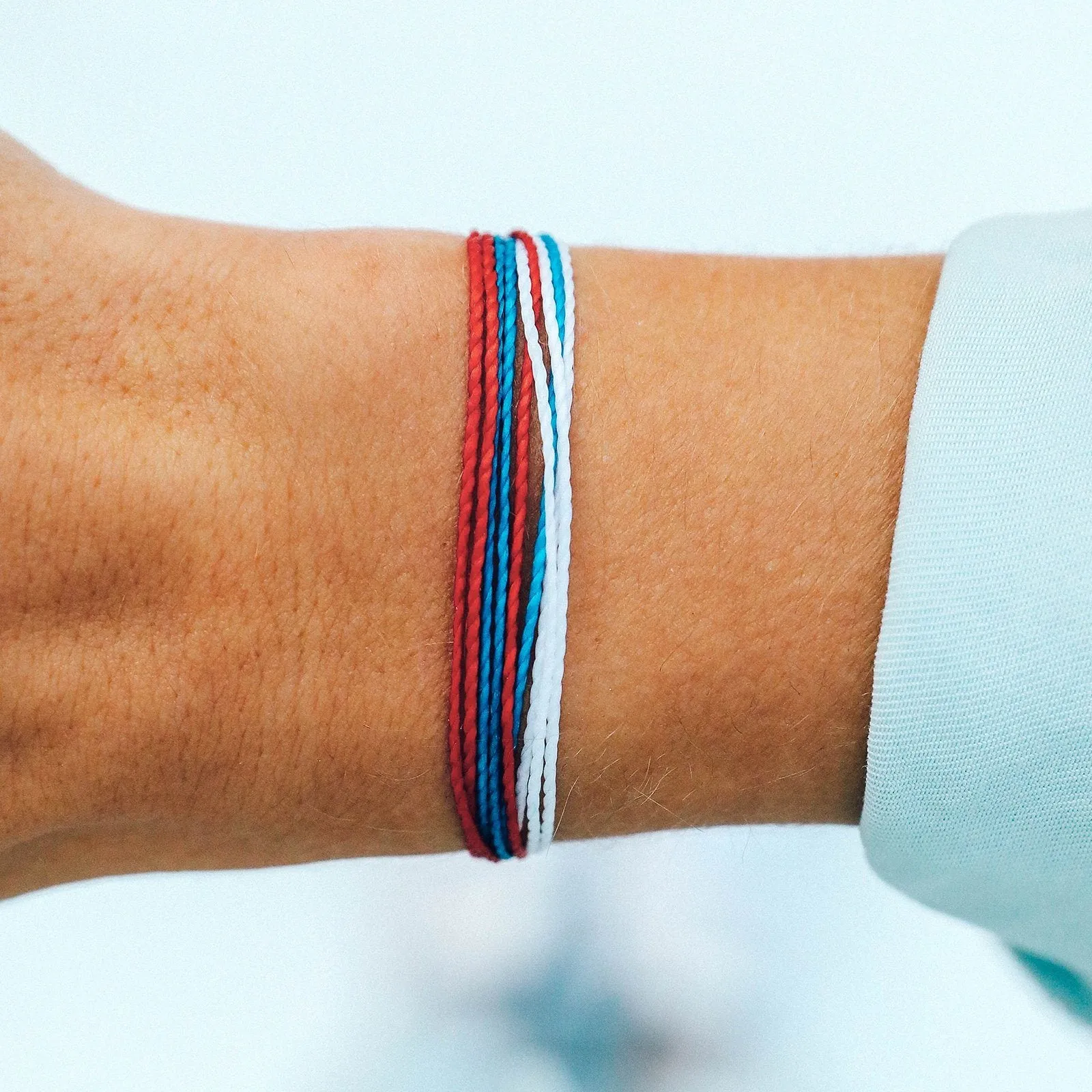 Red White Blue Bracelet