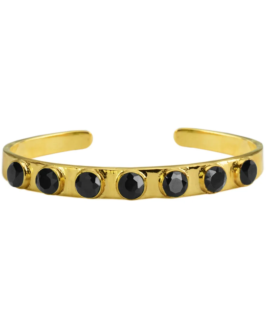 Renaissance Circle Earthstone Cuff