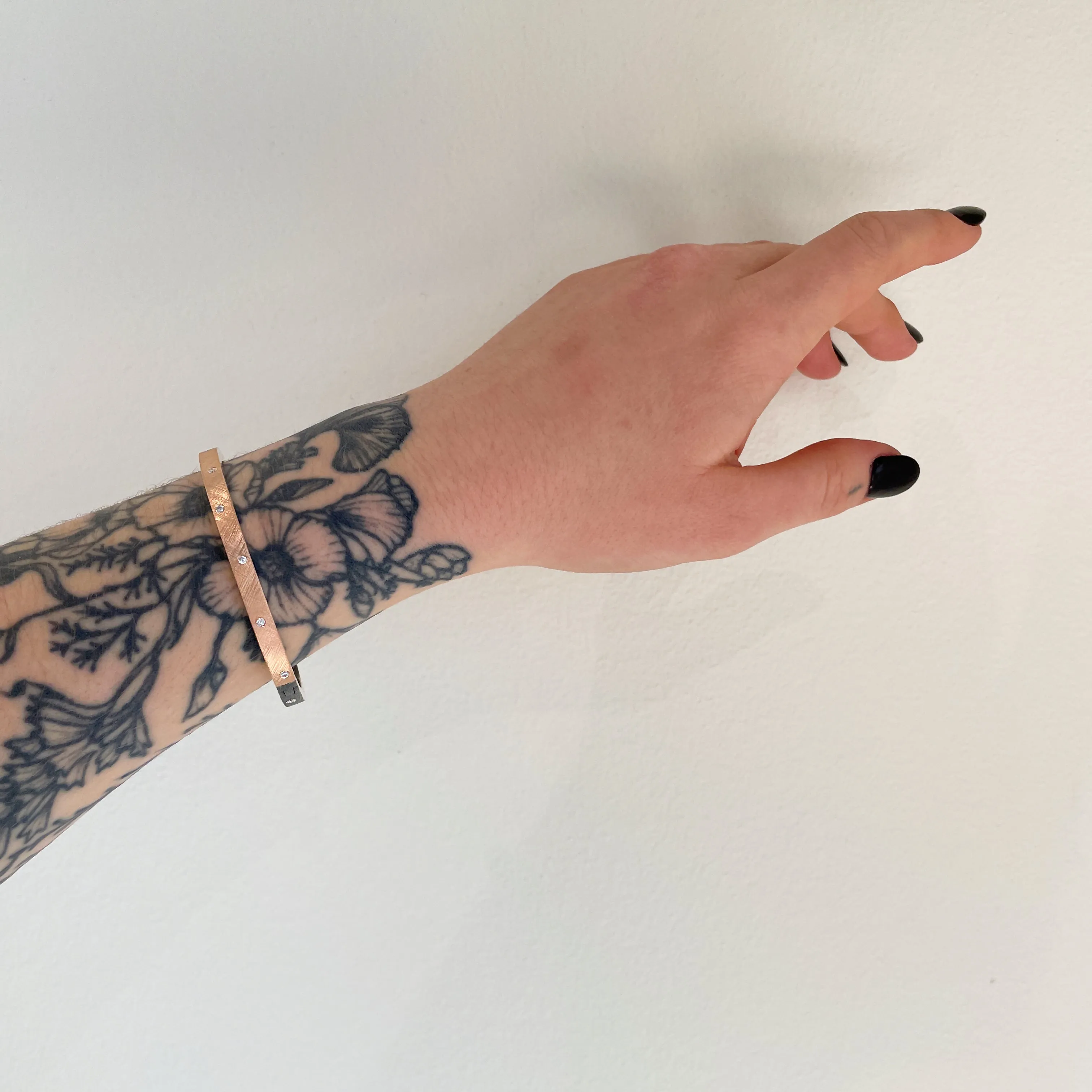 Rose Gold Carol T Bangle