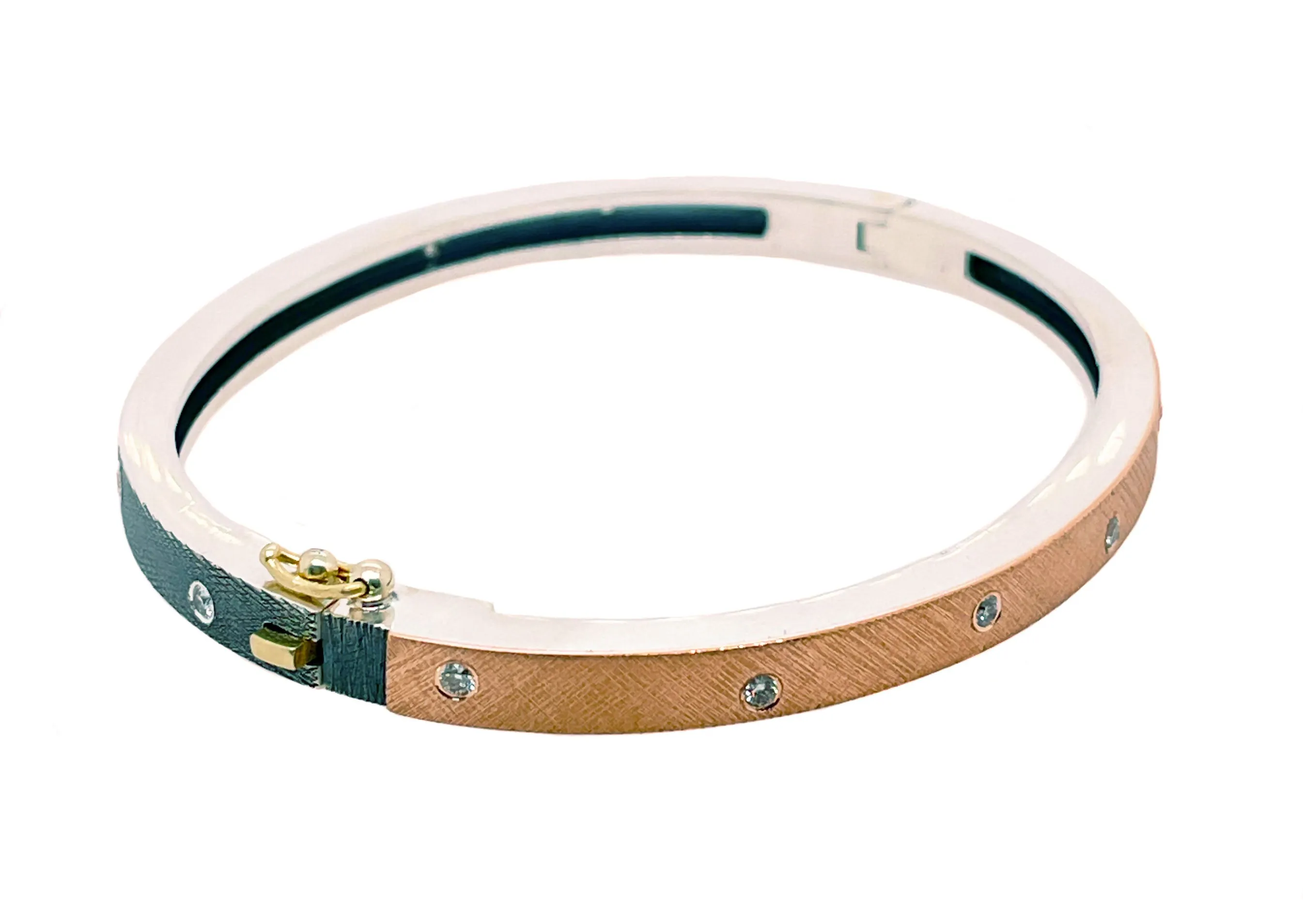 Rose Gold Carol T Bangle