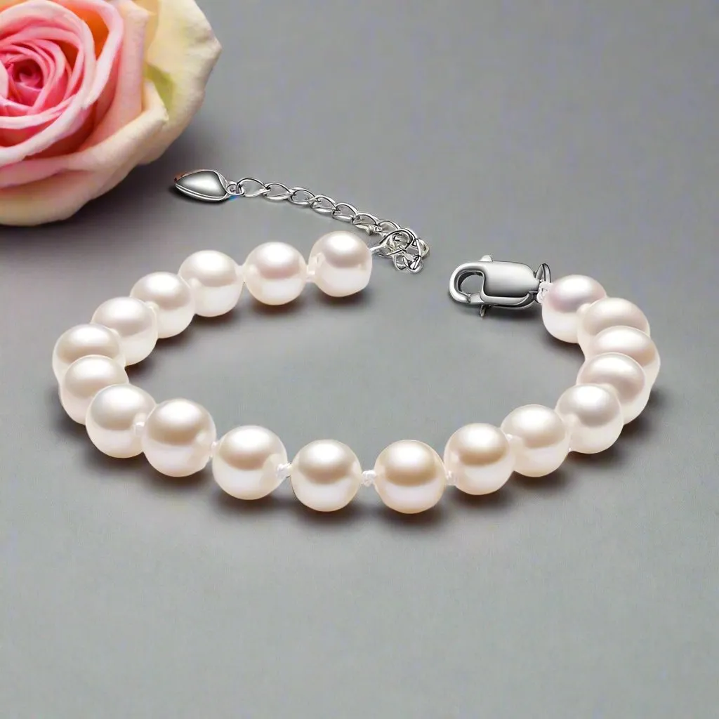 Round Freshwater Pearl Bracelet
