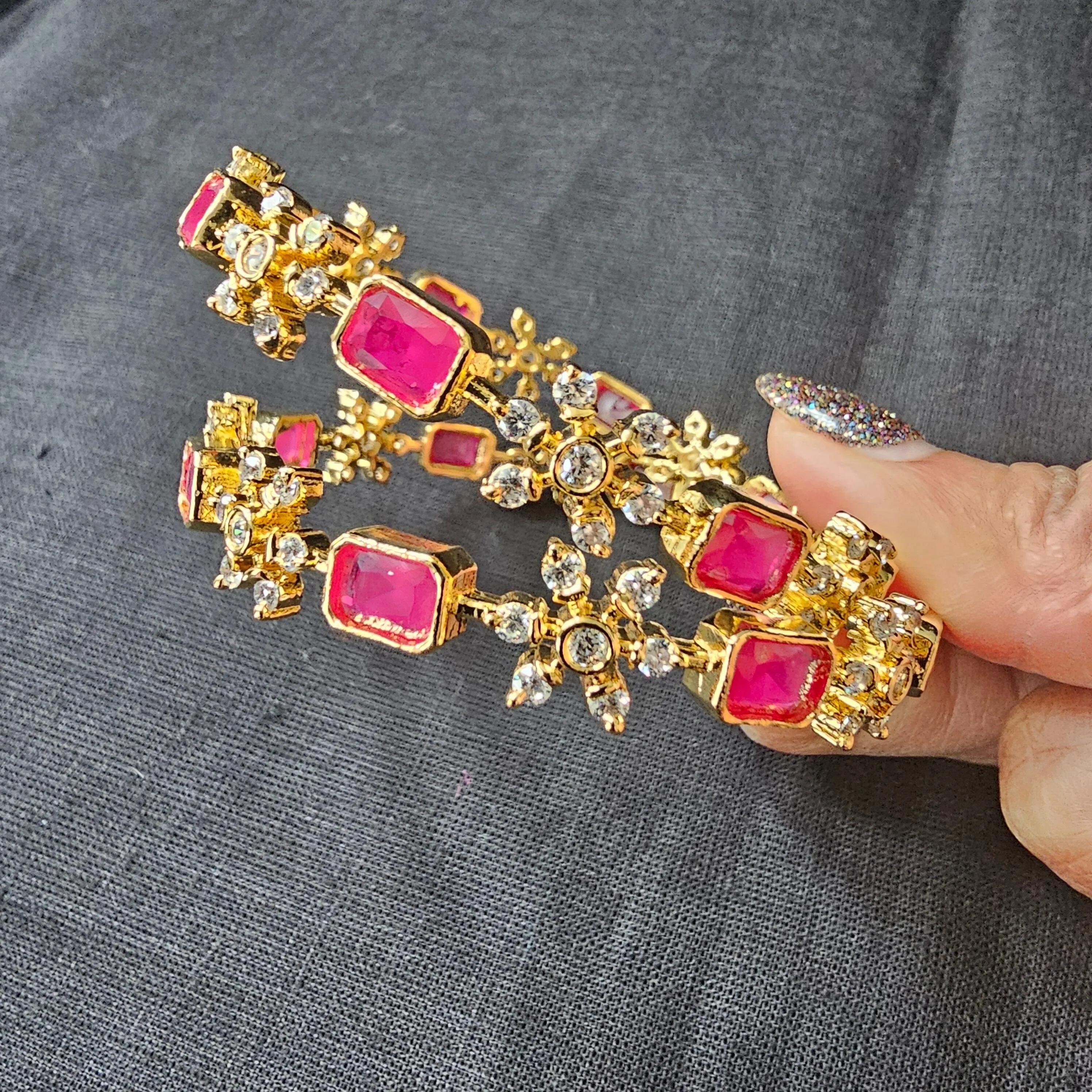 Ruby Bangle set