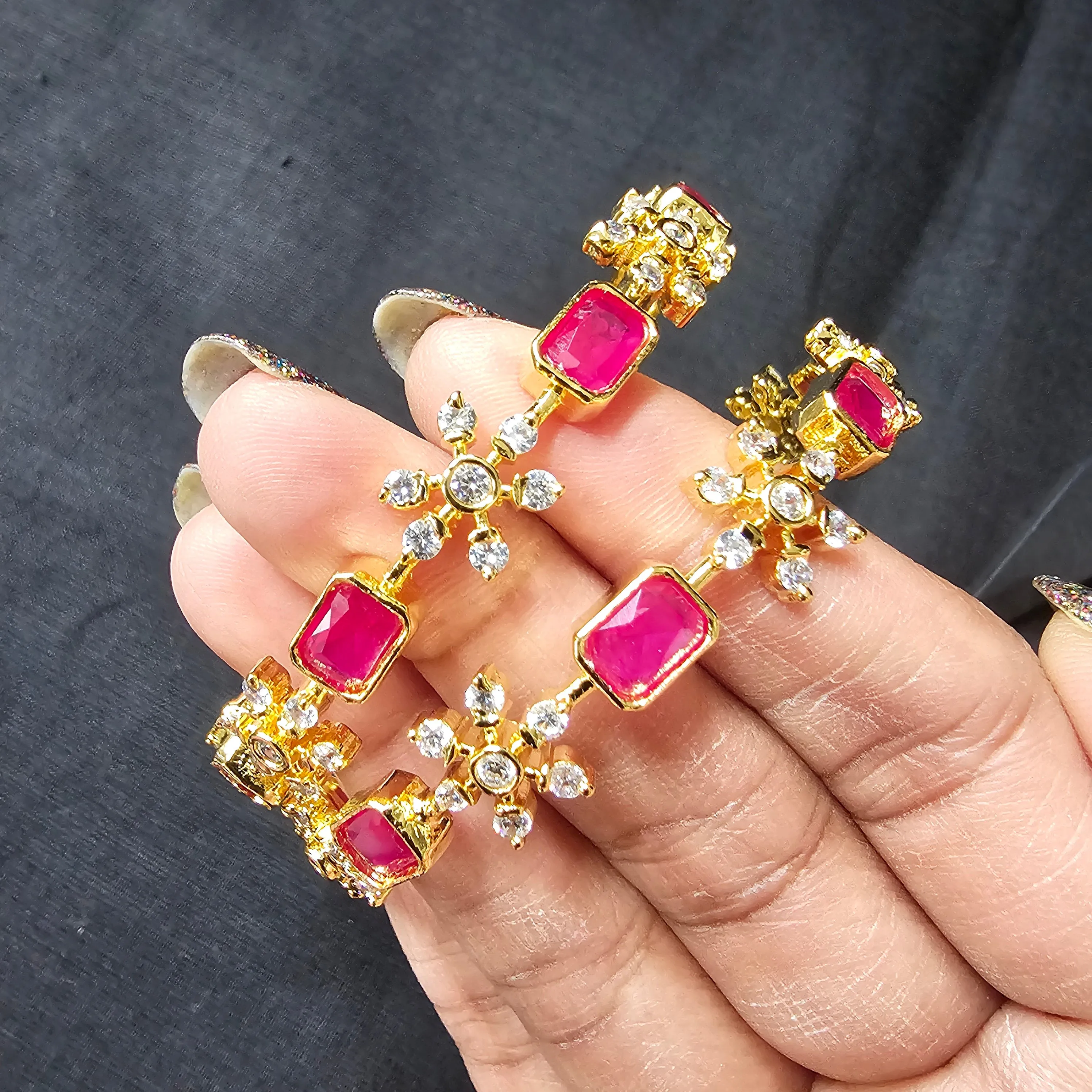 Ruby Bangle set