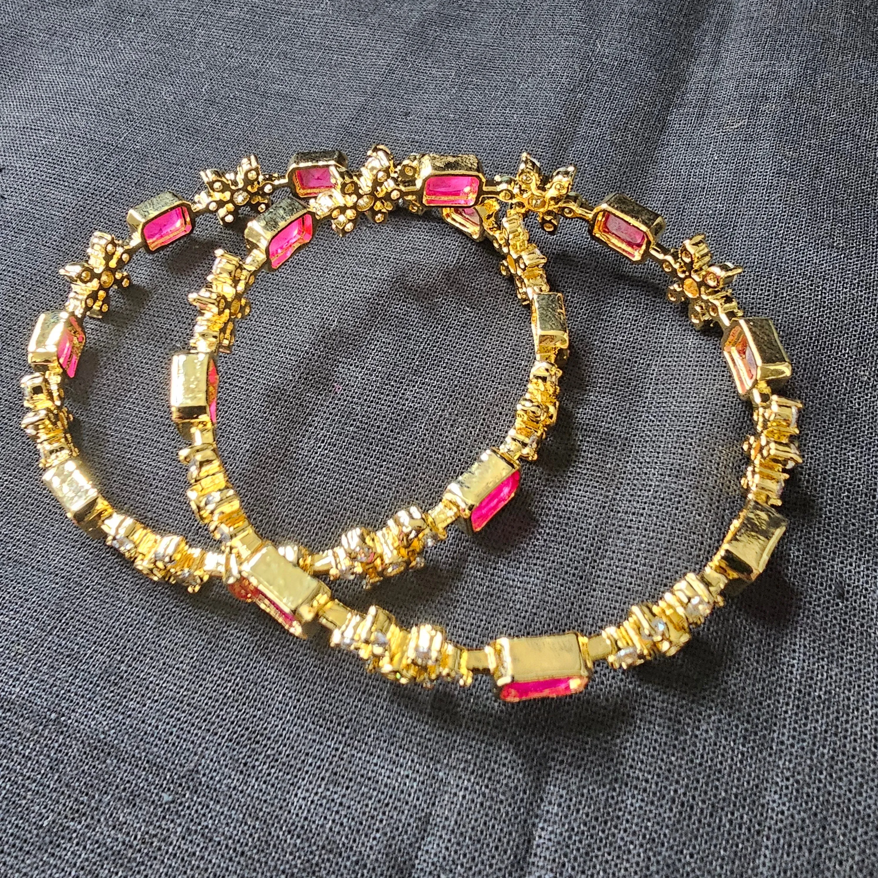 Ruby Bangle set