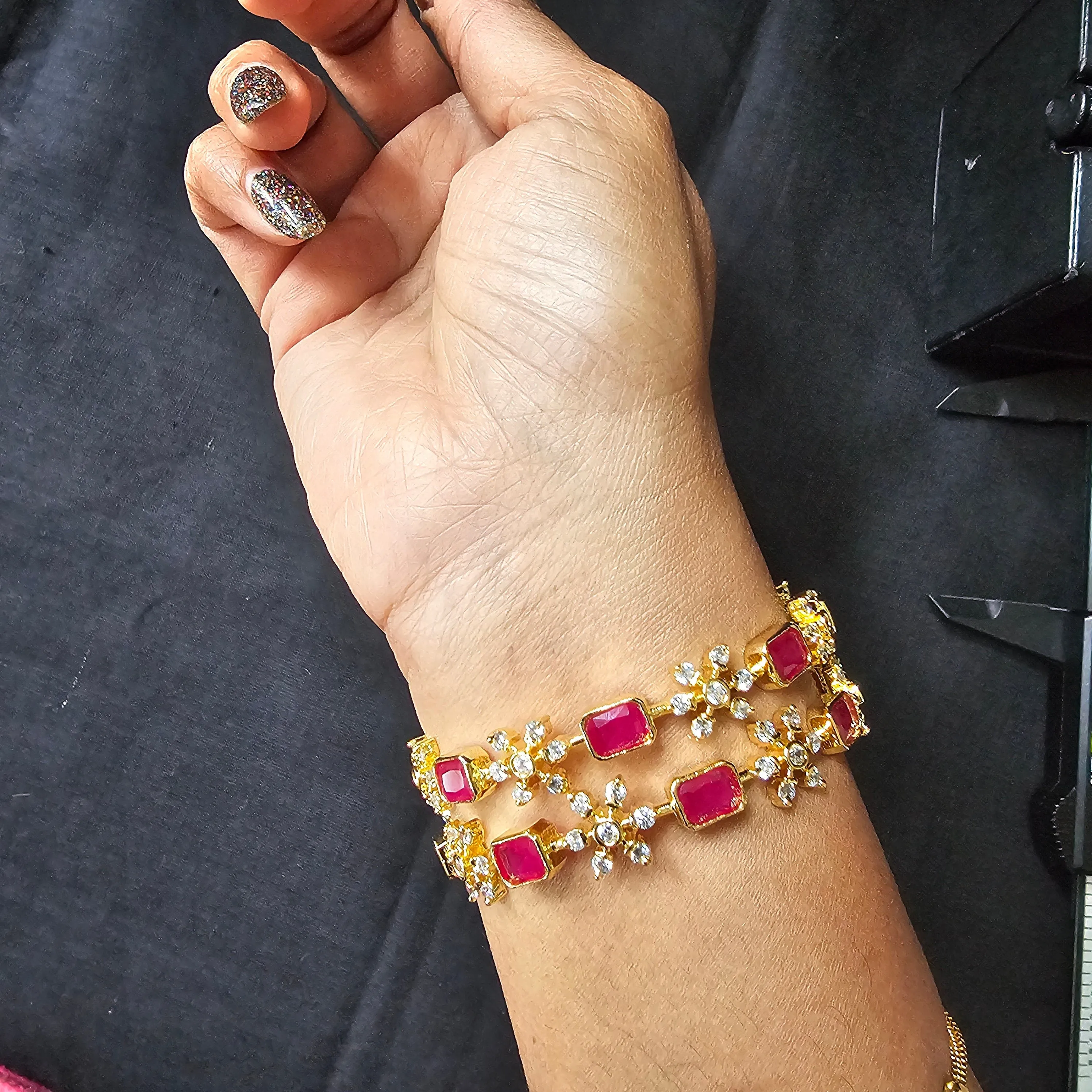 Ruby Bangle set
