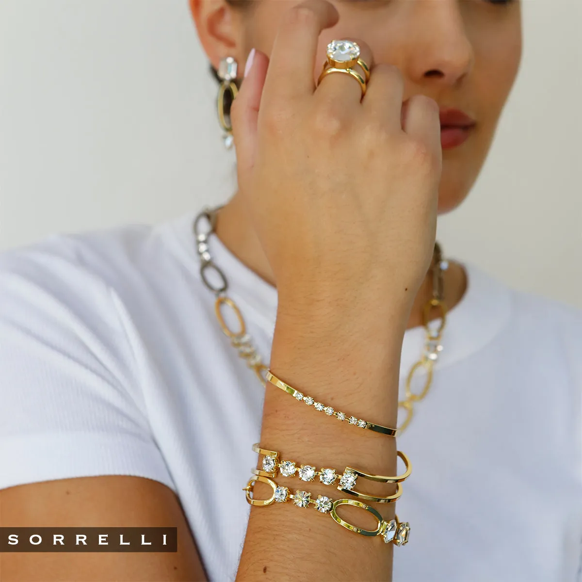 Ruby Double Cuff Bracelet - 4BFC99BGCRY