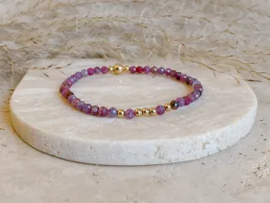 Ruby Illumination Bracelet