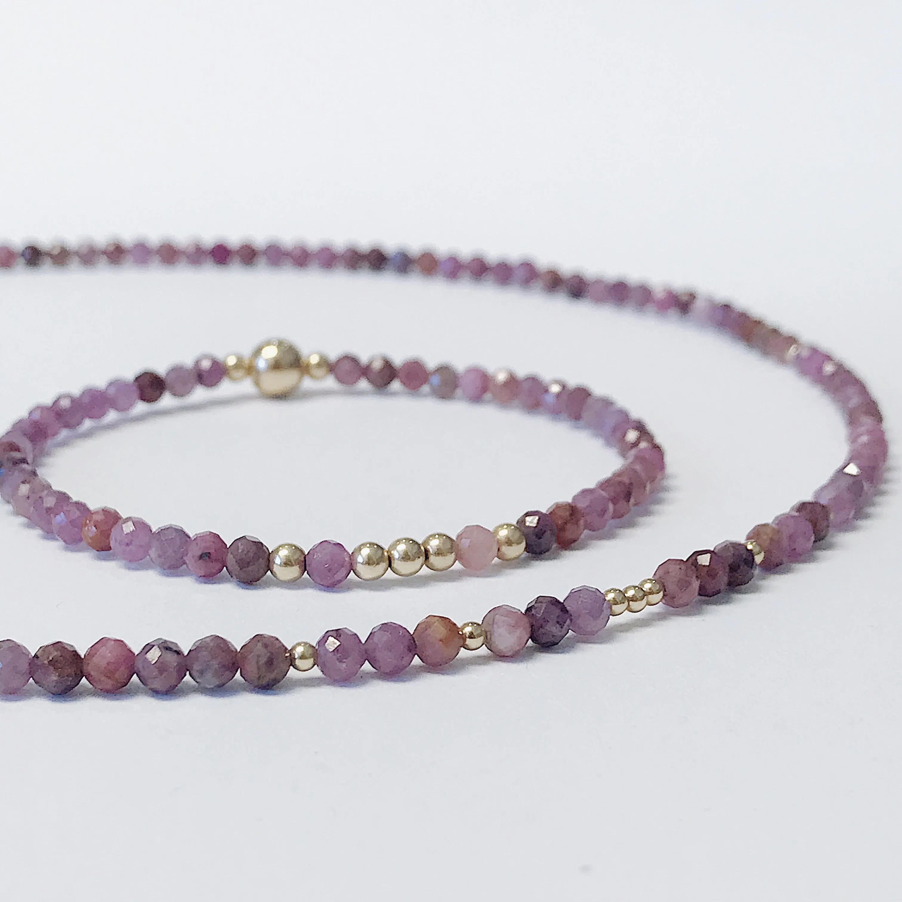 Ruby Illumination Bracelet
