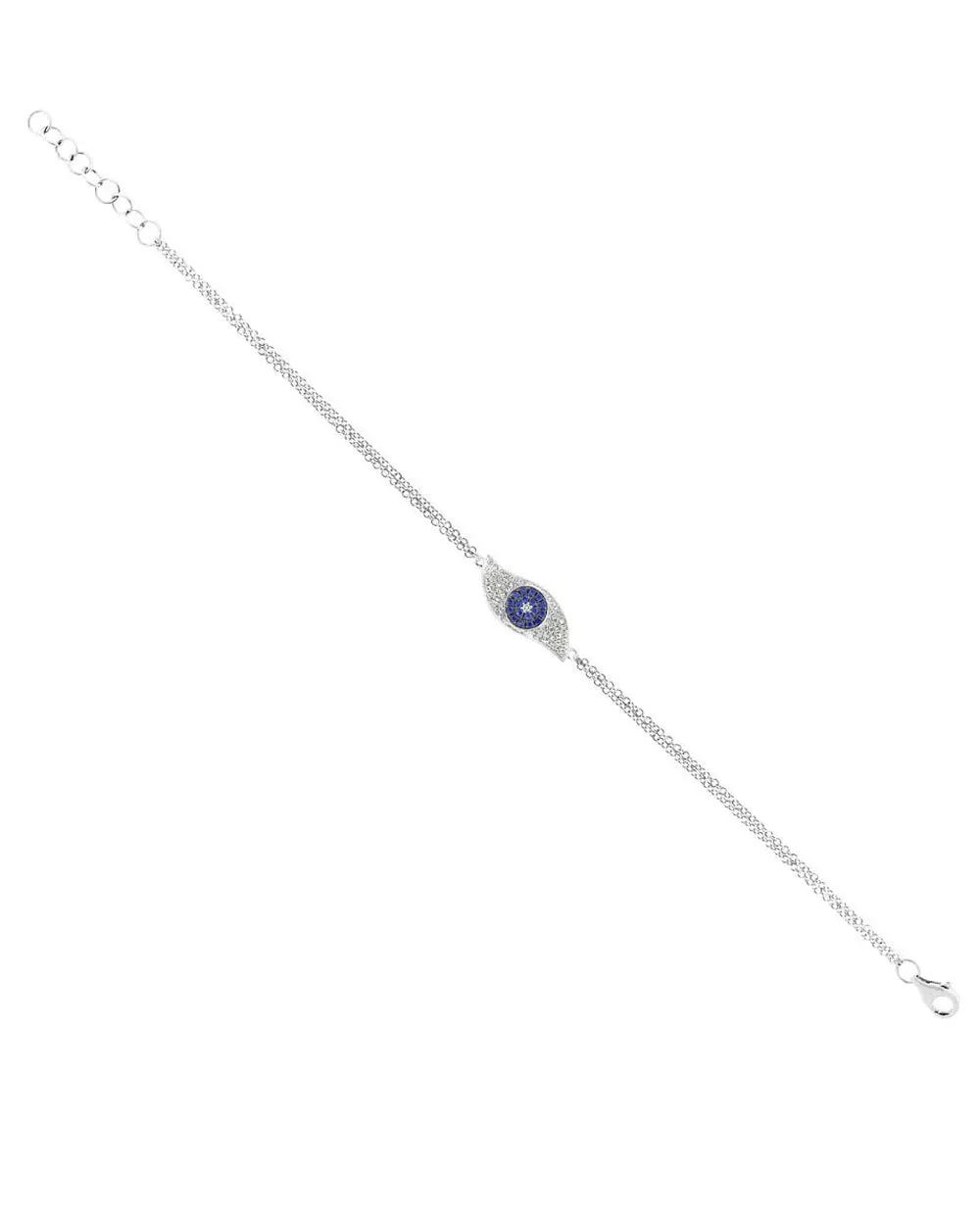 Samira 13 Diamond Evil Eye Bracelet