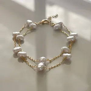 Sea Mist Pearl Bracelet