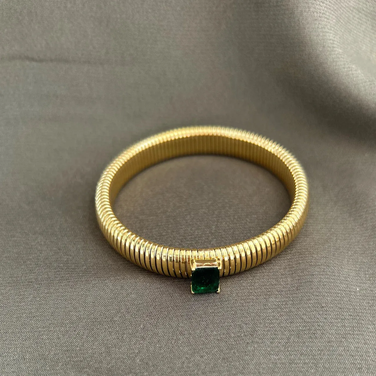Serenity CZ Gold Bracelet