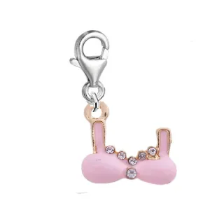 Sexy Sparkles Clip on lobster claw clasp charms Bra Dangle Charm Pendant