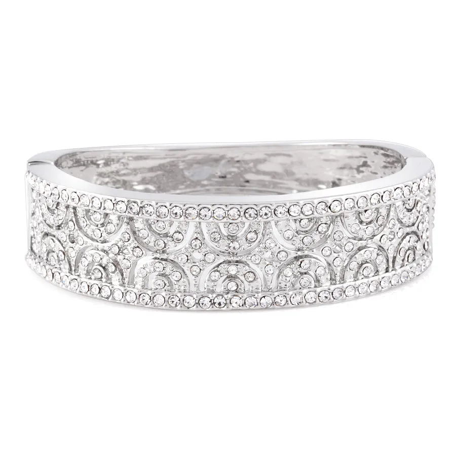 SILVER BRACELET  #BG02_SIL-CRY