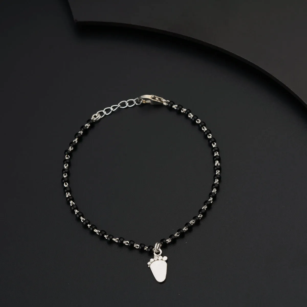 Silver Charm Mangalsutra bracelet