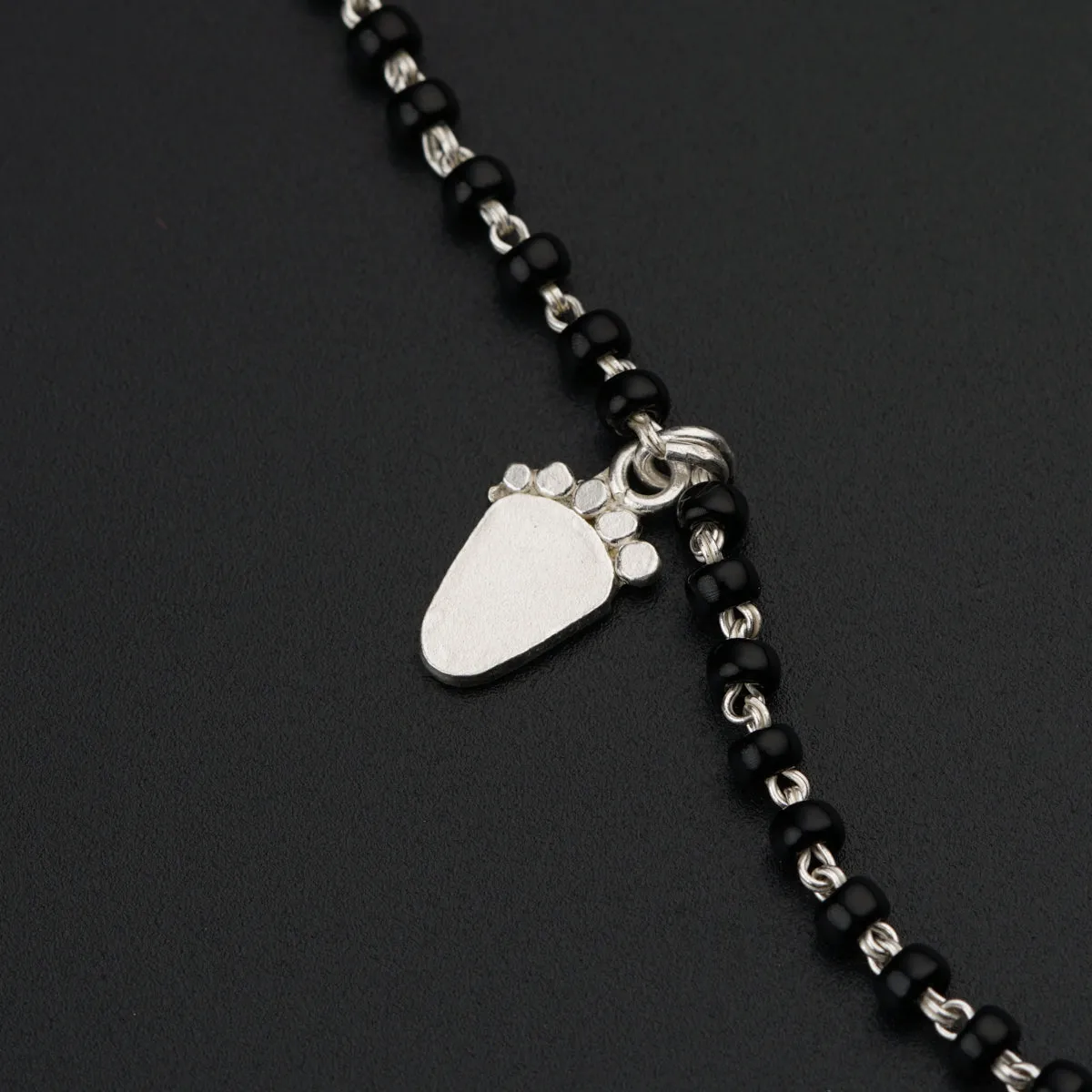 Silver Charm Mangalsutra bracelet