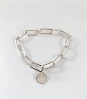 SILVER ZOE CHAIN WITH CHARM