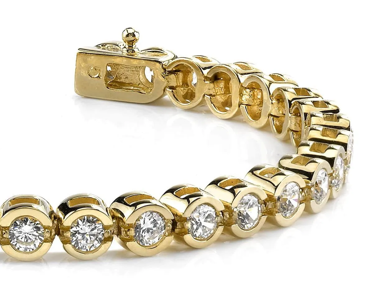 Smile Link Lab-Grown Diamond Tennis Bracelet with 4.95 ct.(finished) 3.5mm