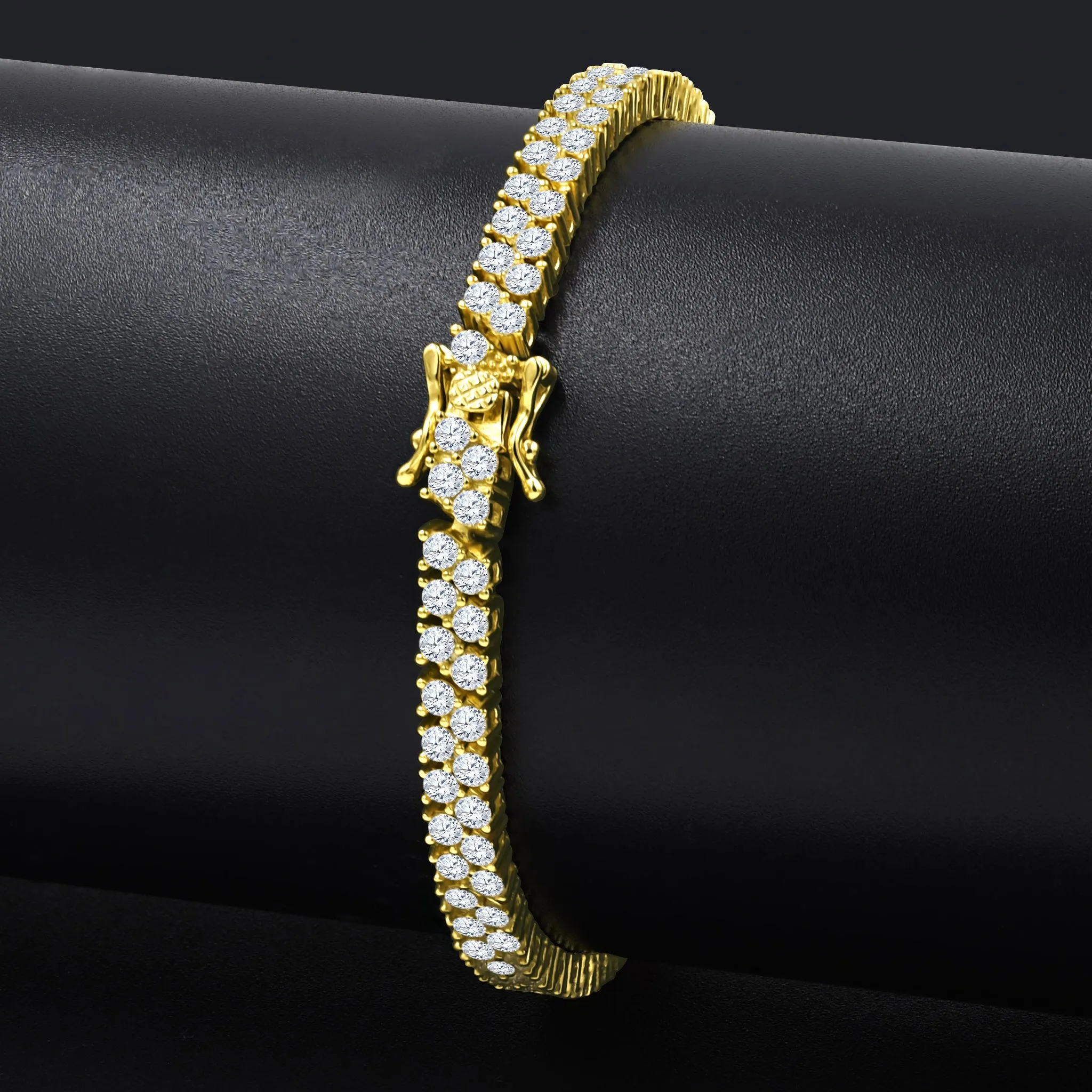 SNOWFIELD 3MM SILVER BRACELET CZ I  9220262