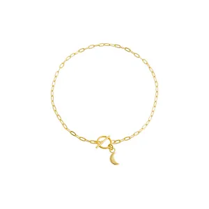 Solid Moon Toggle Bracelet