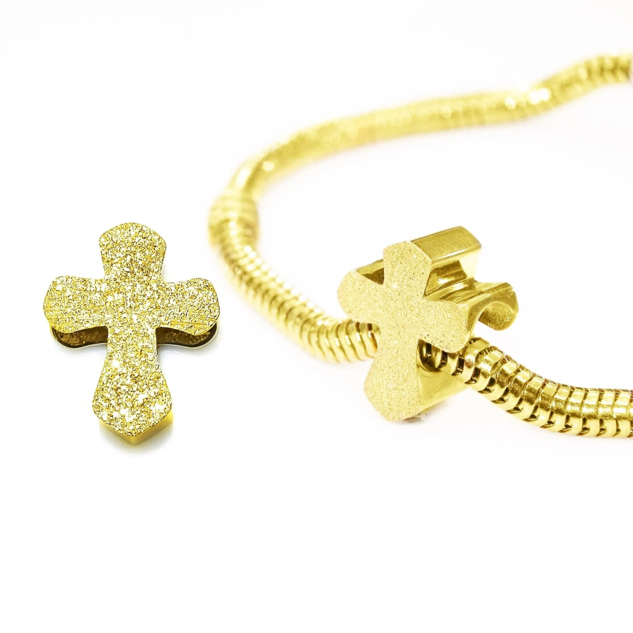 Sparkling Cross Charm for Moments Bracelet