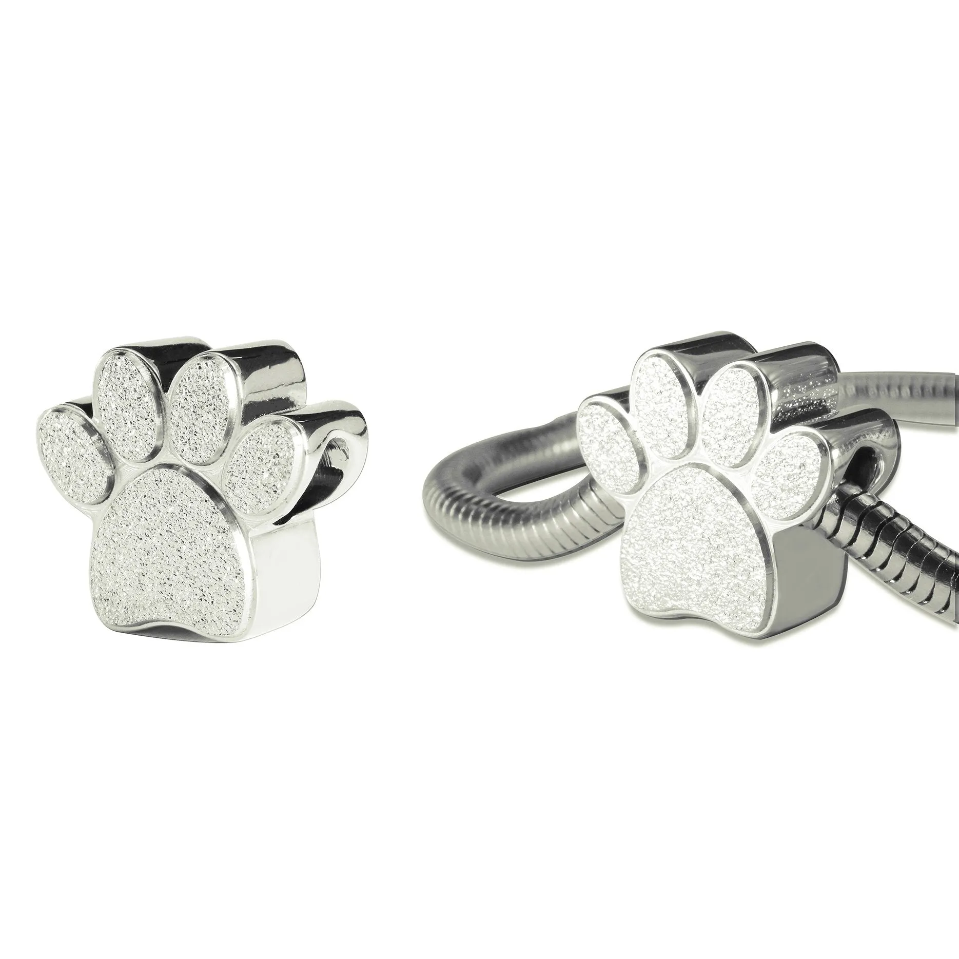Sparkling Paw Charm for Moments Bracelet