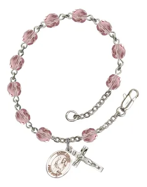 St. Regis Custom Birthstone Rosary Bracelet