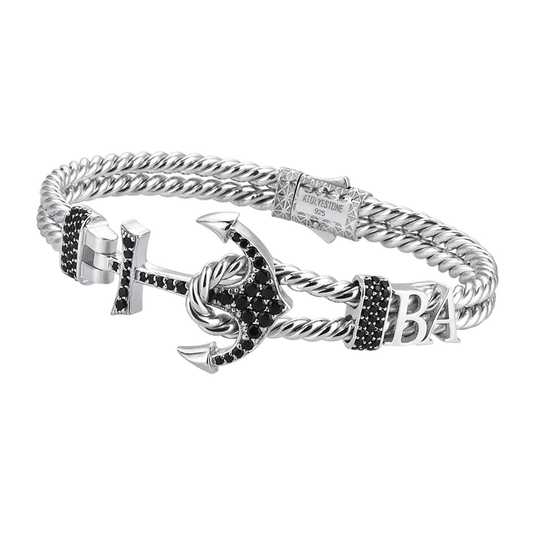 Statement Twined Anchor Bangle
