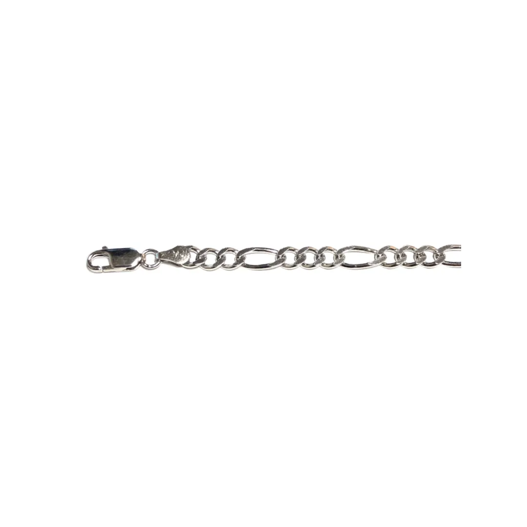 Sterling Silver (4.7mm) Ladies Bracelet 7.5"