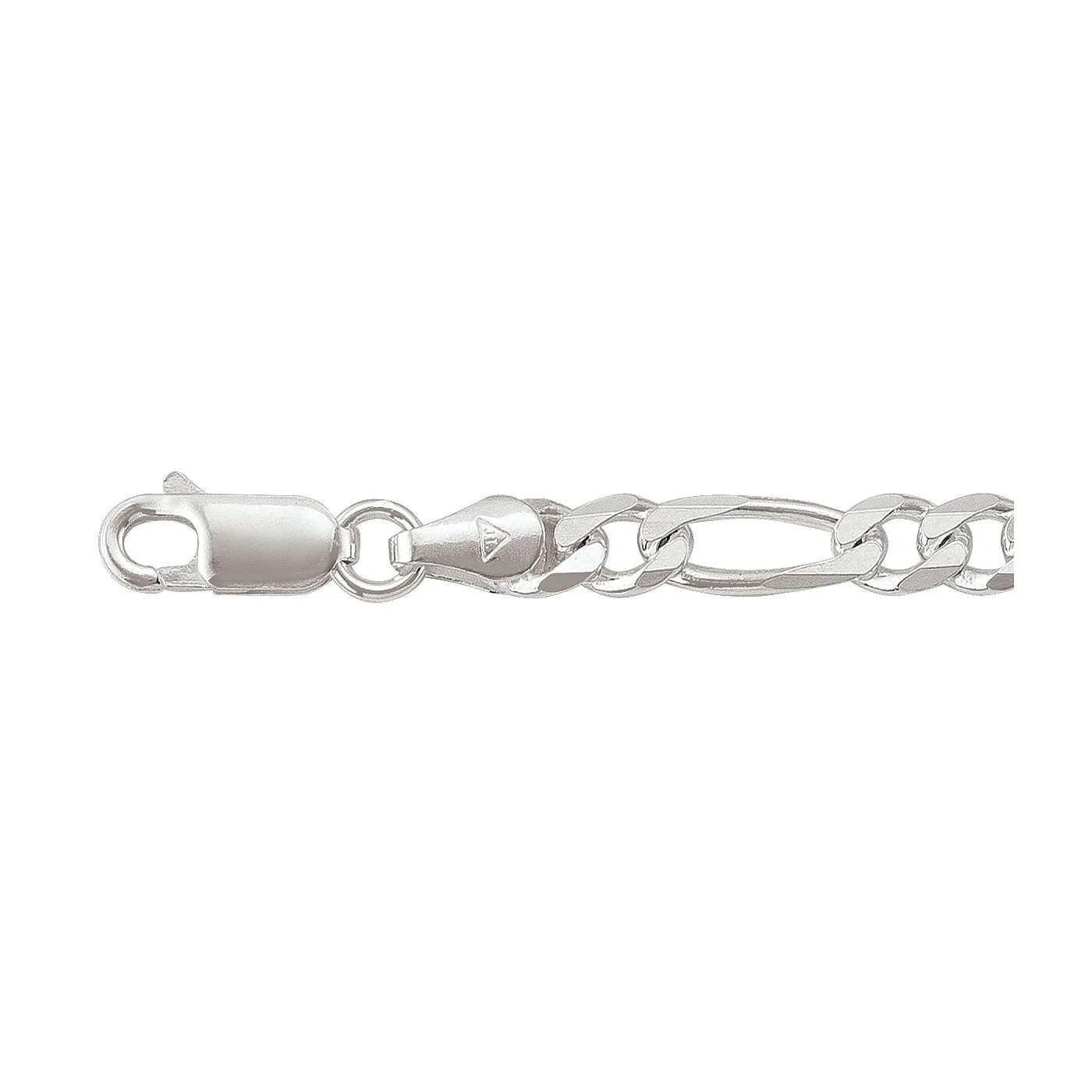 Sterling Silver (4.7mm) Ladies Bracelet 7.5"