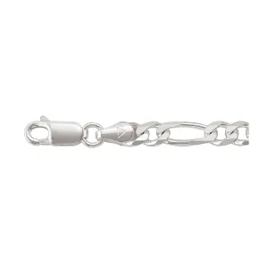 Sterling Silver (4.7mm) Ladies Bracelet 7.5"