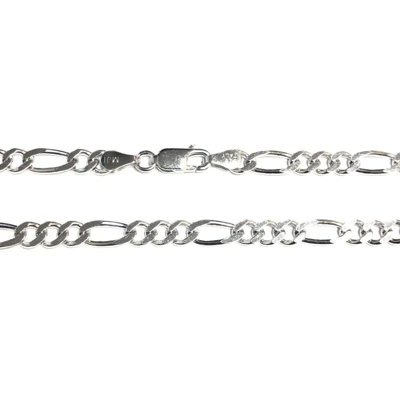 Sterling Silver (4.7mm) Ladies Bracelet 7.5"
