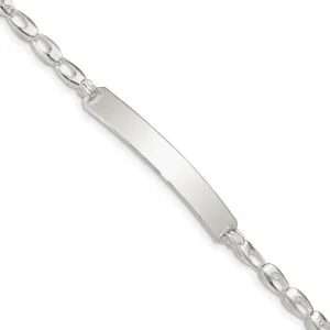 Sterling Silver Children's ID Bracelet