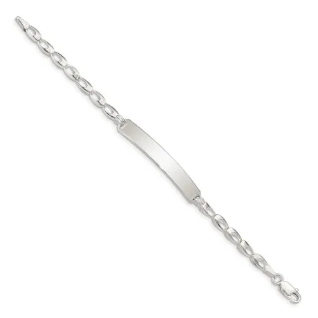 Sterling Silver Children's ID Bracelet