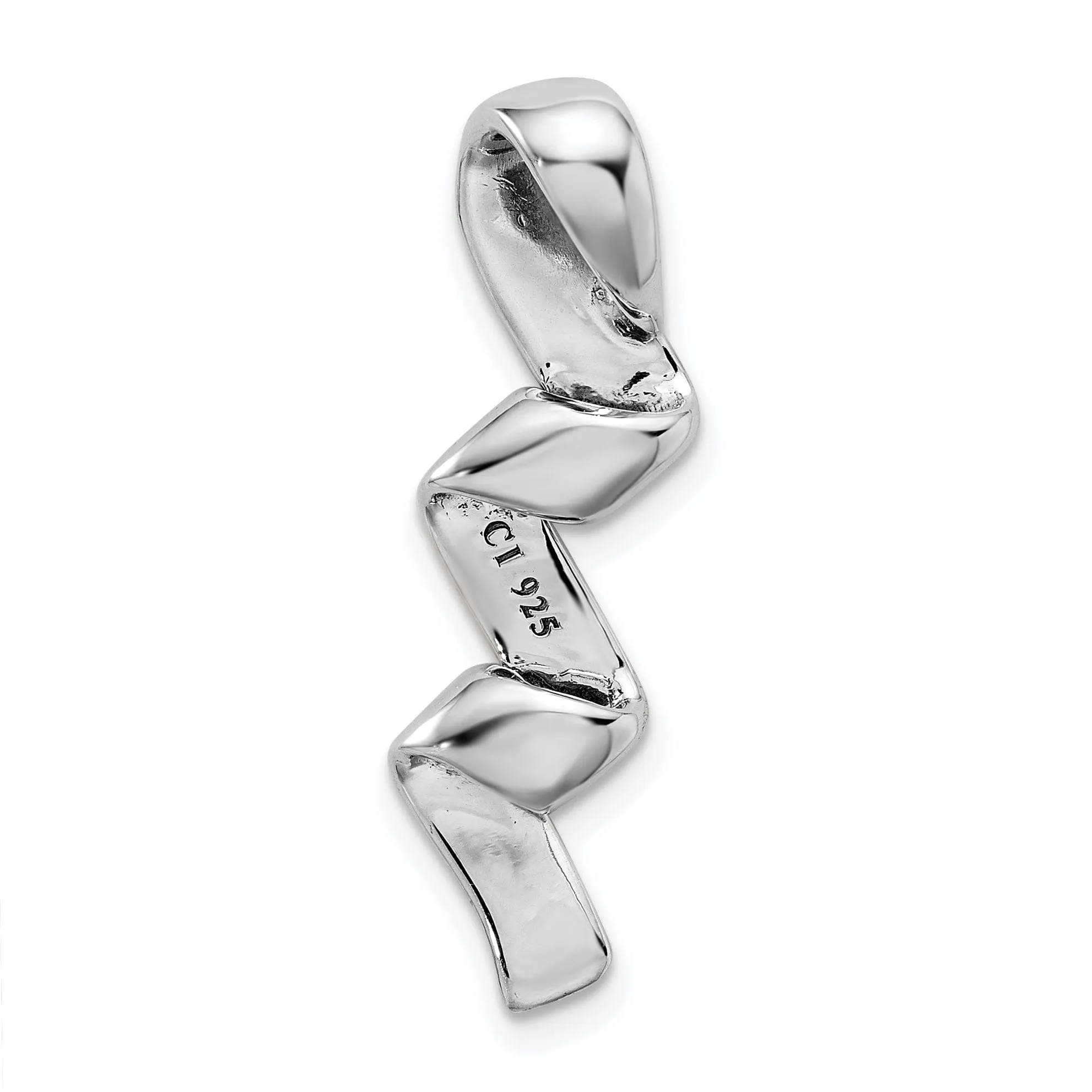 Sterling Silver Solid Love Live Laugh Charm