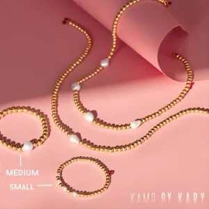 Styled Set: Three Small Gold-Filled Bracelets