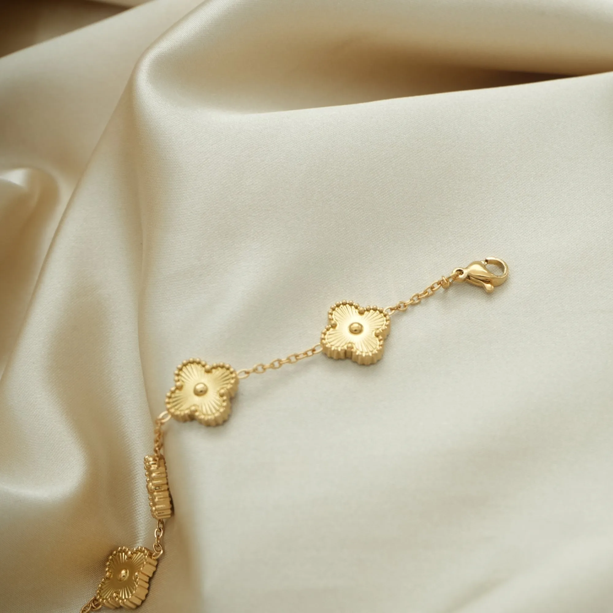Sunlit Blossom Charm Bracelet