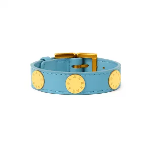 TACHAS Blue Leather